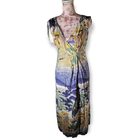 SPA Dresses & Skirts - SPA Beach dress made in Indonesia 100% rayon sz. M